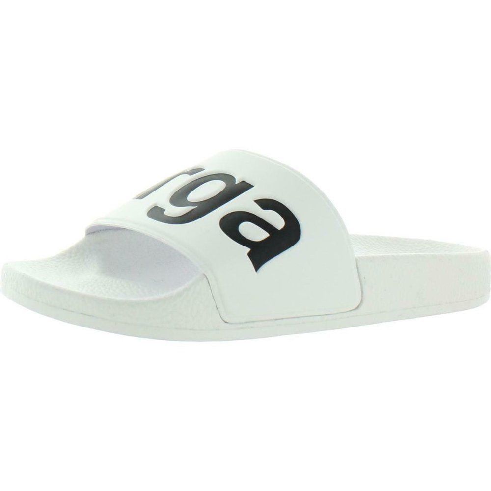 Superga Black and White Slides Perfect for Summer! Size 8 NWT